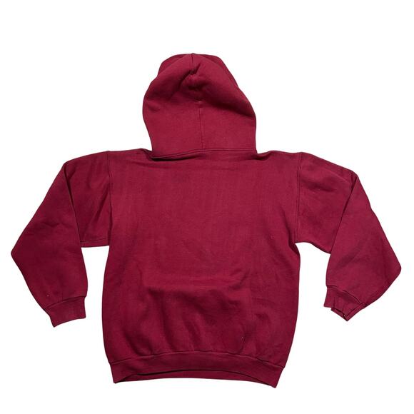 Vintage 70s Russell Athletic UNION Lacrosse School Hoodie Boxy USA Medium - Picture 5 of 5